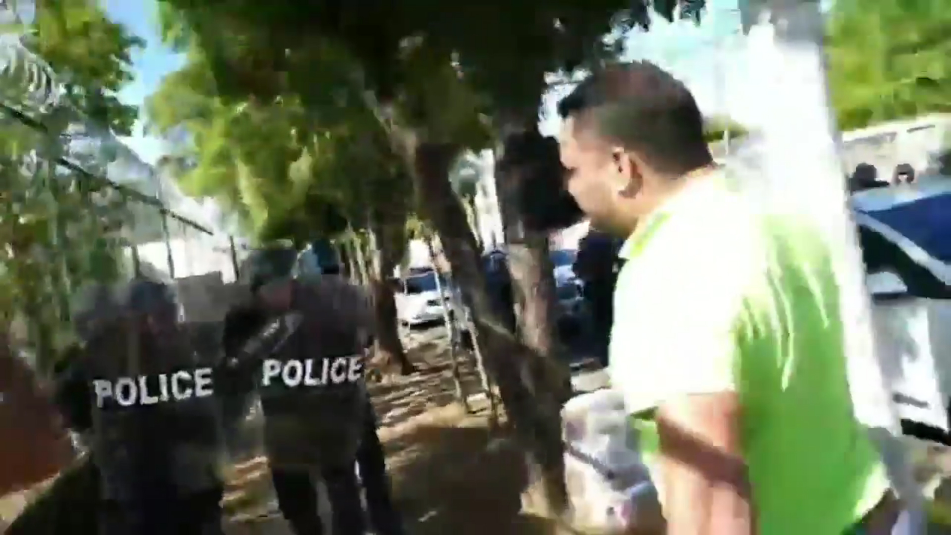 Amenazas, golpes  y empujones a periodistas por  la Policía, en cobertura de las protestas exprés